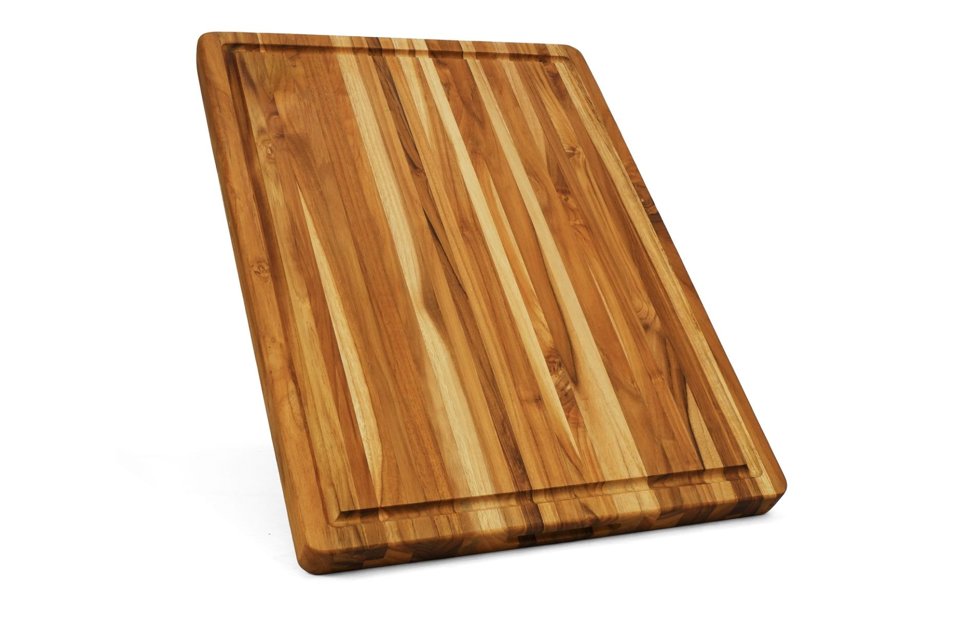 Rectangular Real Teak Cutting Board 22x16x1.25 IN