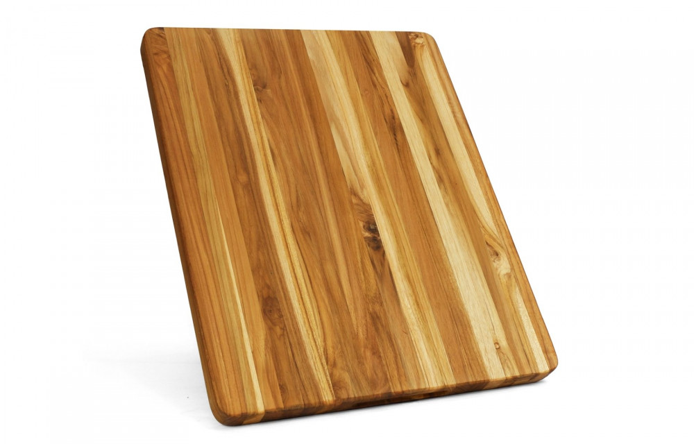 Rectangular Real Teak Cutting Board 18x14x1 IN